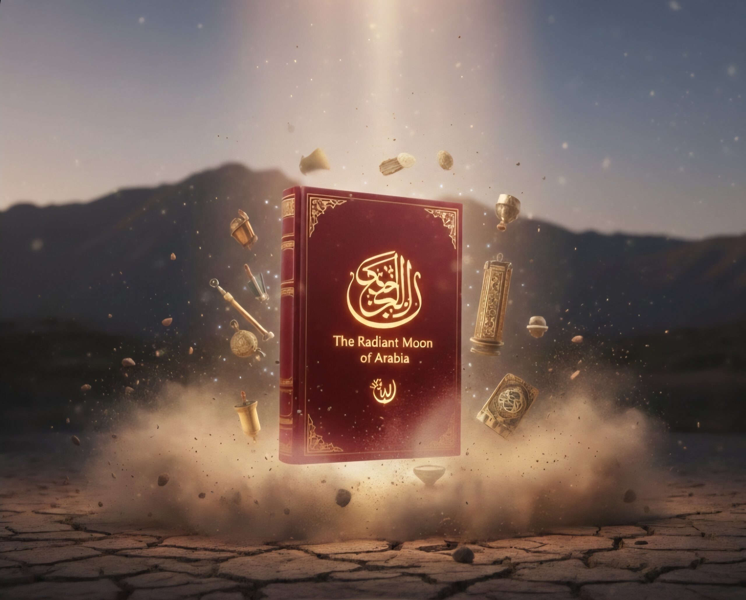 The Radiant Moon of Arabia Book.